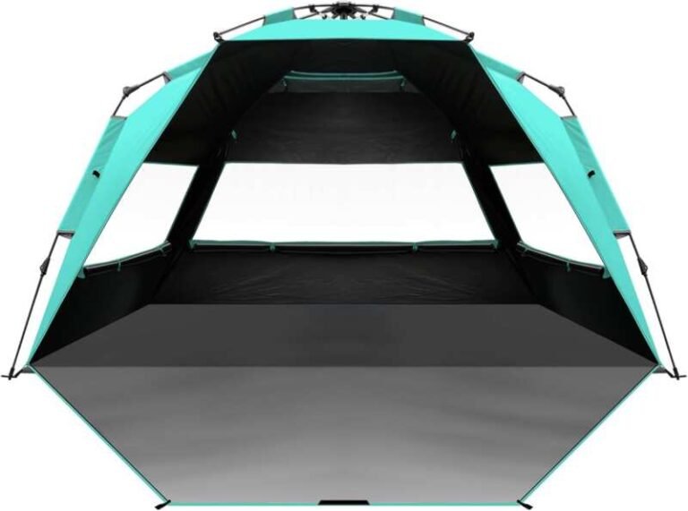 OutdoorMaster Beach Tent Review: Best Blackout Pop Up Sun Shade
