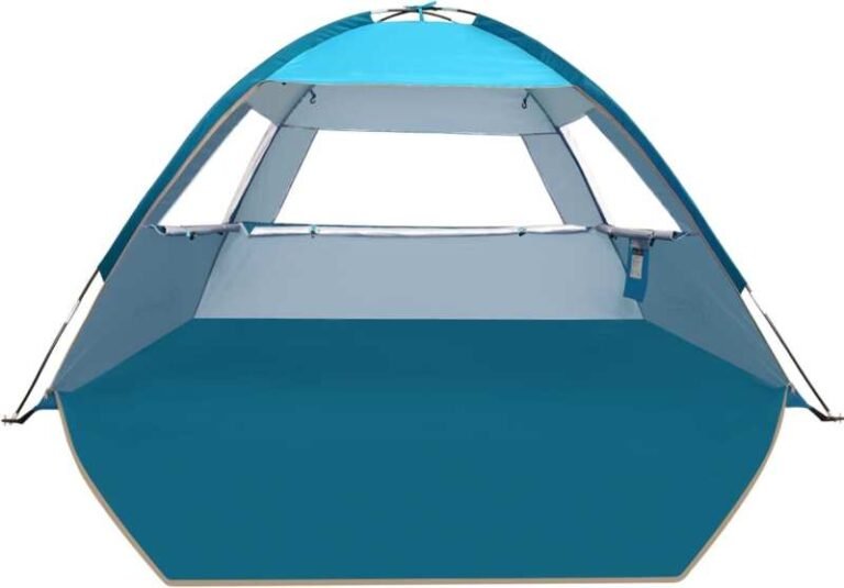 COMMOUDS Beach Tent Review: UPF 50+ Sun Shelter, Easy Set Up