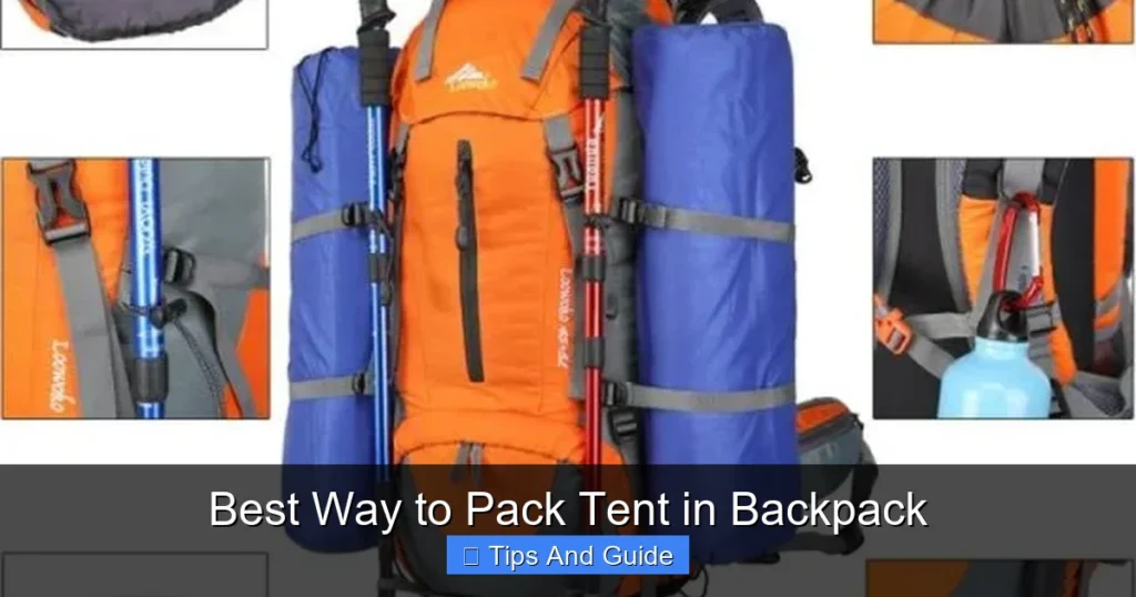 Best Way to Pack Tent in Backpack