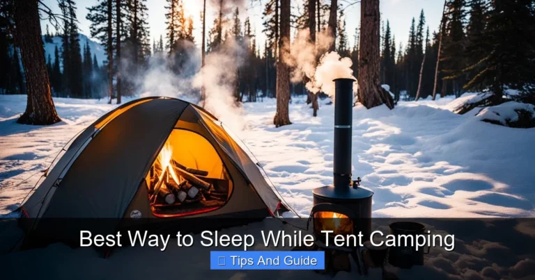Best Way to Sleep While Tent Camping