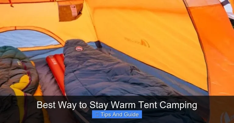 Best Way to Stay Warm Tent Camping
