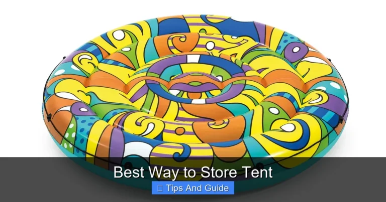 Best Way to Store Tent