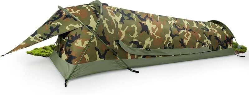 GEERTOP Ultralight 1-Man Waterproof Bivy Tent for Camping, Hiking & Ba