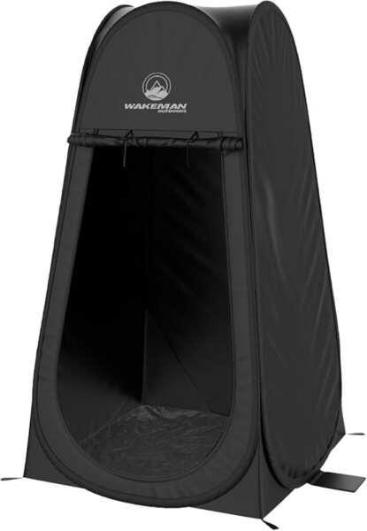 Wakeman Pop Up Changing Tent 3.3x3.3x6.2ft Portable Camping Shower Ten