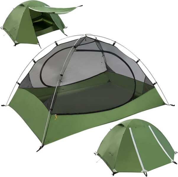 Clostnature Lightweight 1-6 Person Ultralight Waterproof Camping Tent,