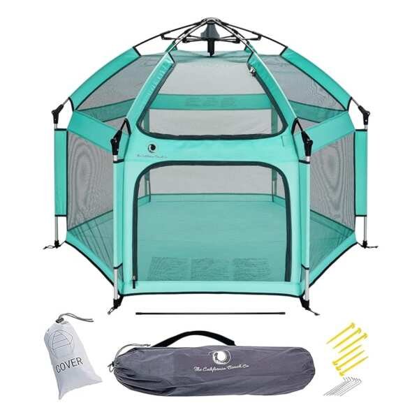 POP 'N GO Playpen - Indoor/Outdoor Baby Beach Tent with Canopy, Mosqui
