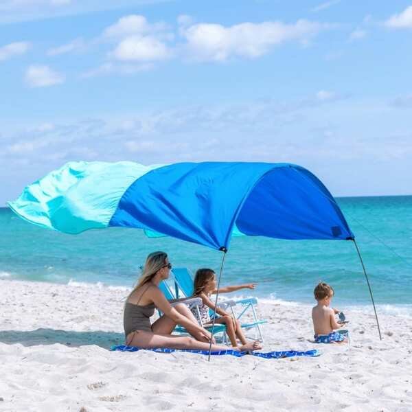 Shibumi Shade Mini 3.0 Wind-Powered Portable Sun Shade for 4 People, 7