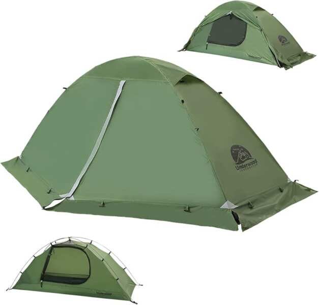 Underwood Aggregator 1/2 Person 4-Season Winter Tent: Lightweight, Wat
