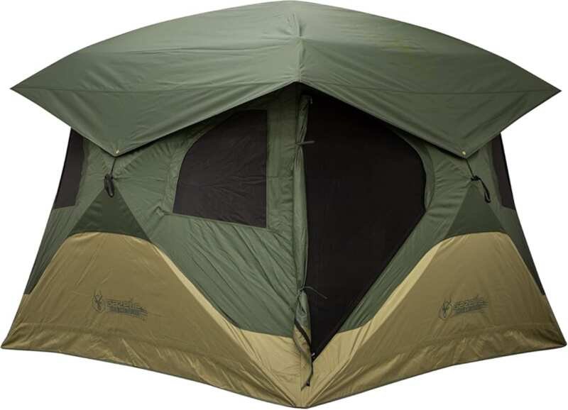 Gazelle T4 Overland Edition – 90-Second Pop-Up, 4-Person, Alpine Green