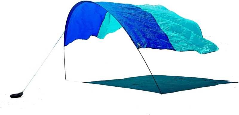 Shibumi Shade® 2.0 Original Wind Powered Beach Shade for up to 8 Peopl