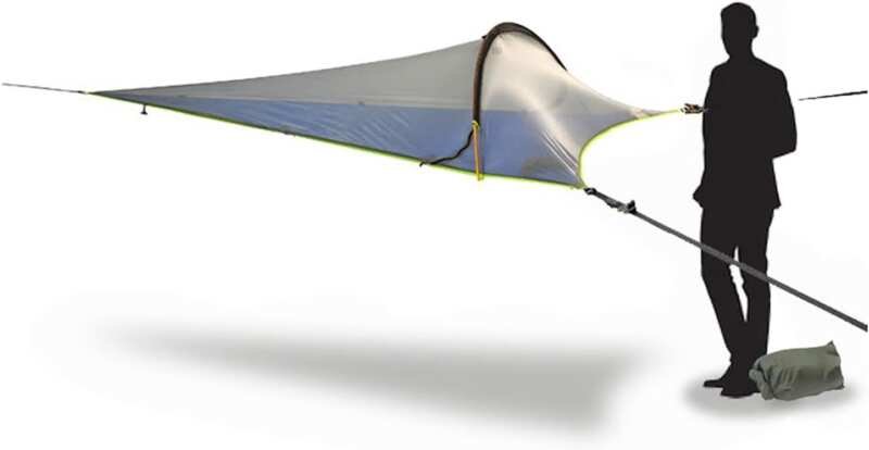 Solo Tree Tent Hammock with Anti-Roll System & Ratchet Straps – Portab