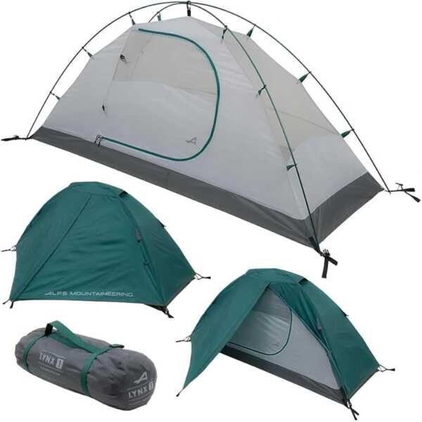 ALPS Mountaineering Lynx 1-Person Backpacking Tent for Outdoor Adventu