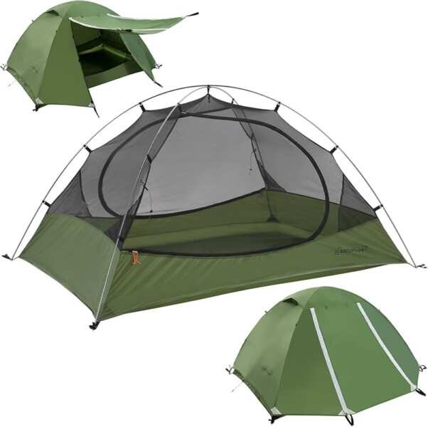 Clostnature Lightweight Backpacking Tent - 1-6 Person Ultralight Water
