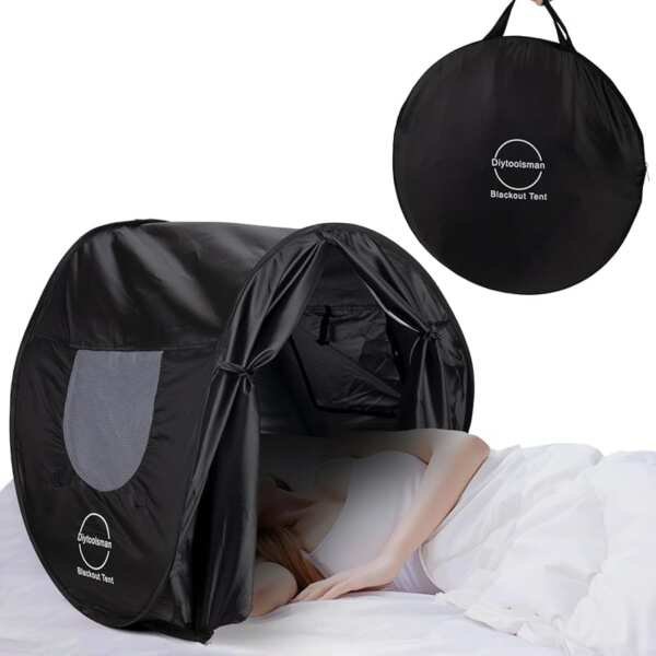 Large Blackout Bed Tent for Better Sleep – Canopy Alternative for Nigh