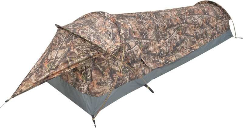 Easy Setup Ultralight 1-Man Waterproof Bivy Tent for Camping & Hiking