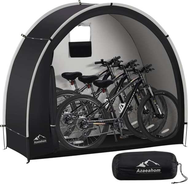 Waterproof Outdoor Bike Storage Tent, Easy Setup, Portable Shelter for
