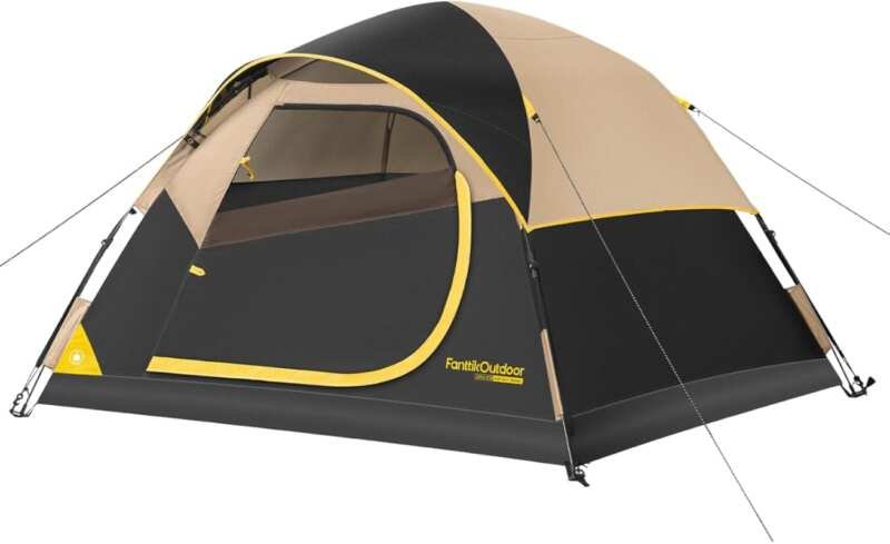 FanttikOutdoor Zeta C2/3/4 Camping Tent: Instant 60s Setup, Waterproof