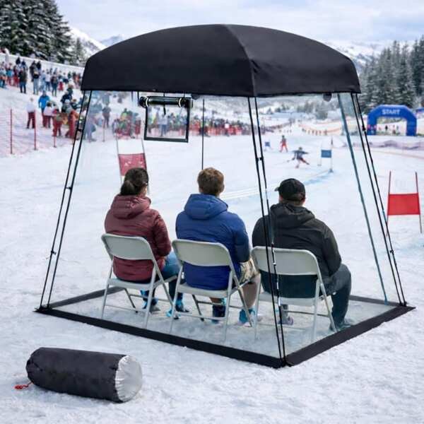 Portable Sports Tent Shelter Fits 2-4 Persons, 6.3FT High Bubble Tent 