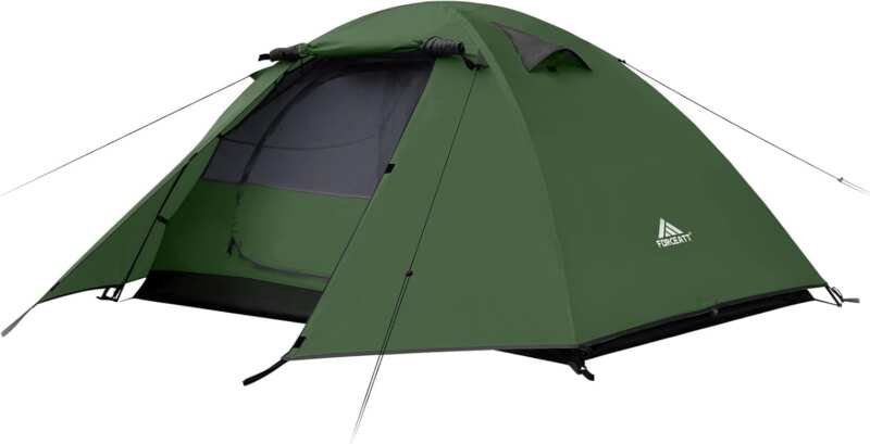 Forceatt Waterproof Camping Tent for 2/3/4 People - Lightweight, Windp