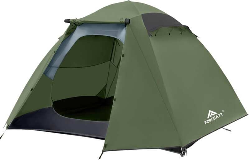 Forceatt Ultralight Waterproof Camping Tent for 2-4 Persons – Windproo