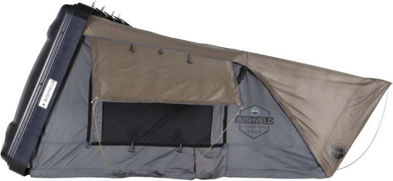 Bushveld Hard Shell Roof Top Tent, 4-Person All-Season Aluminum Base T
