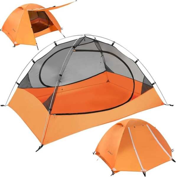 Clostnature Ultralight Waterproof Camping Tent for 1-6 People, Easy Se