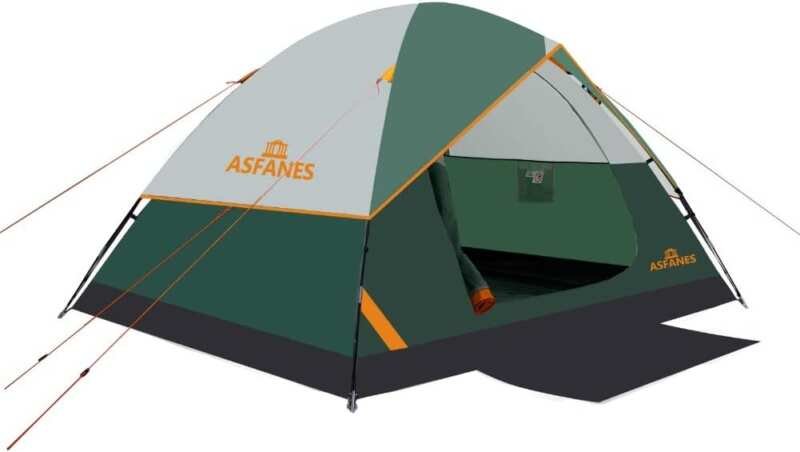 Instant Setup Rainfly Tent for 2-10 People, Weatherproof for Camping &