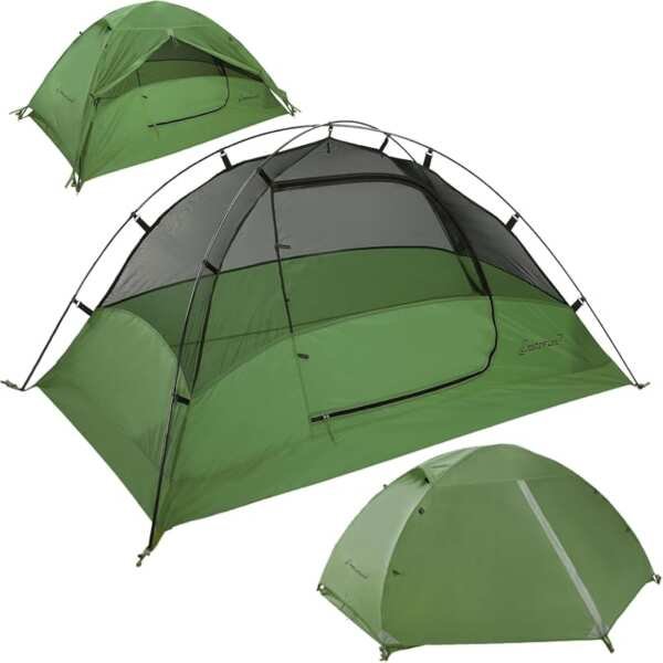 Clostnature Ultralight Backpacking Tent for 1-4 People, Waterproof Eas