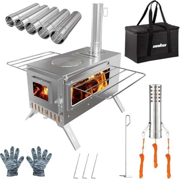 4 Best Tents for Winter Camping with Wood Stoves: Quality Picks for Adventurers
