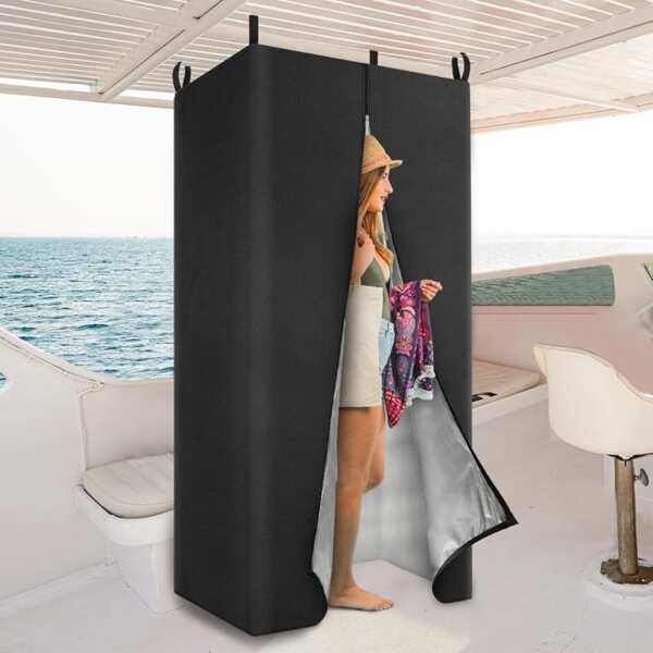 UNIFAMILY Waterproof Pontoon Tent - Heavy Duty Privacy Boat Tent with