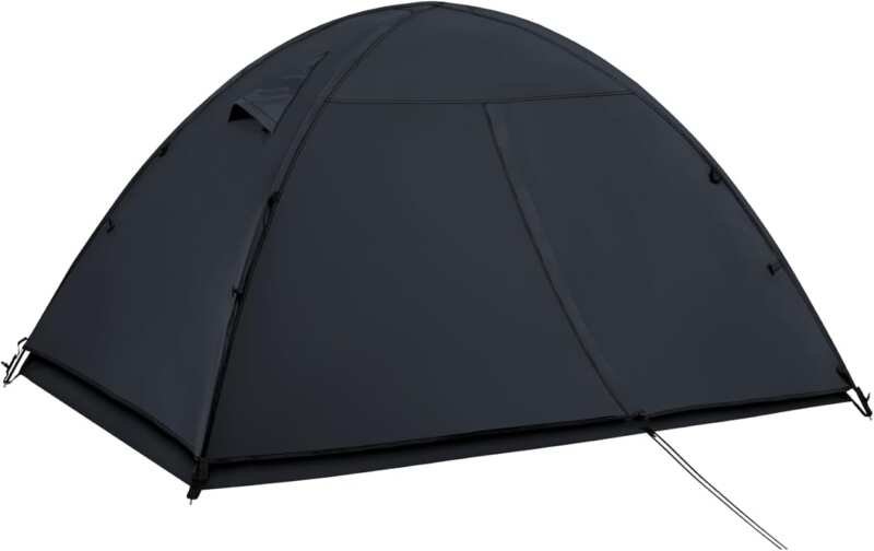 Ultralight 4-Season Waterproof Dome Tent for 2-4 People, Compact Easy