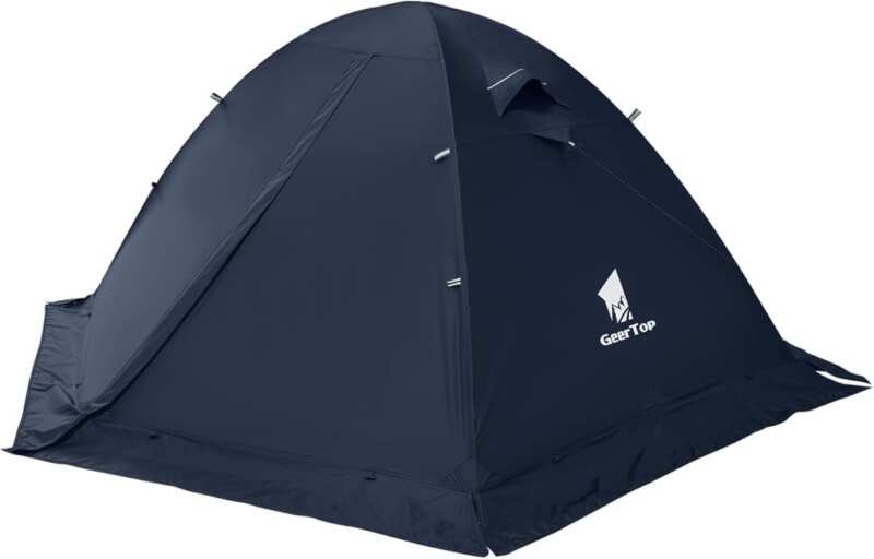 GEERTOP Ultralight 2-Person 4-Season Waterproof Camping Tent with Doub