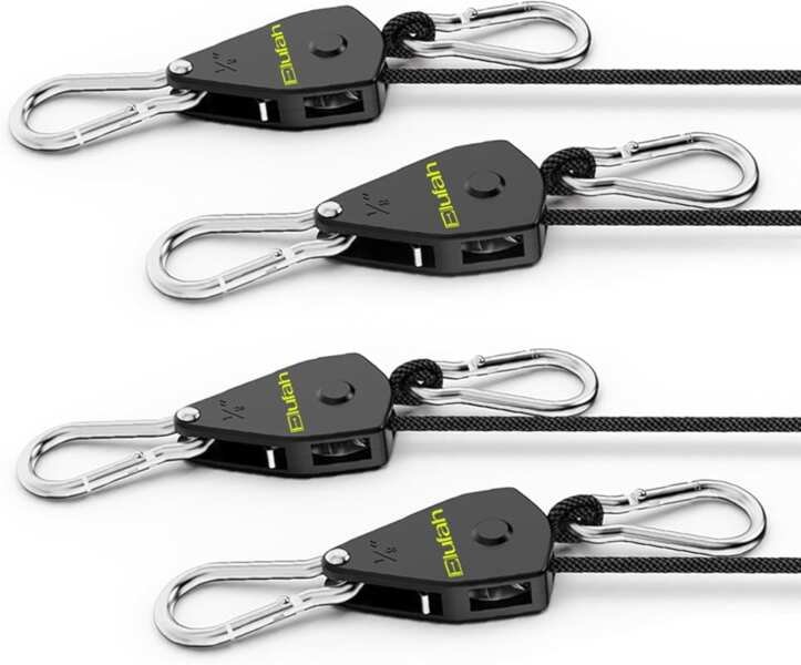 Longer 10ft Adjustable Ratchet Straps for Camping, Kayaking, and Outdo