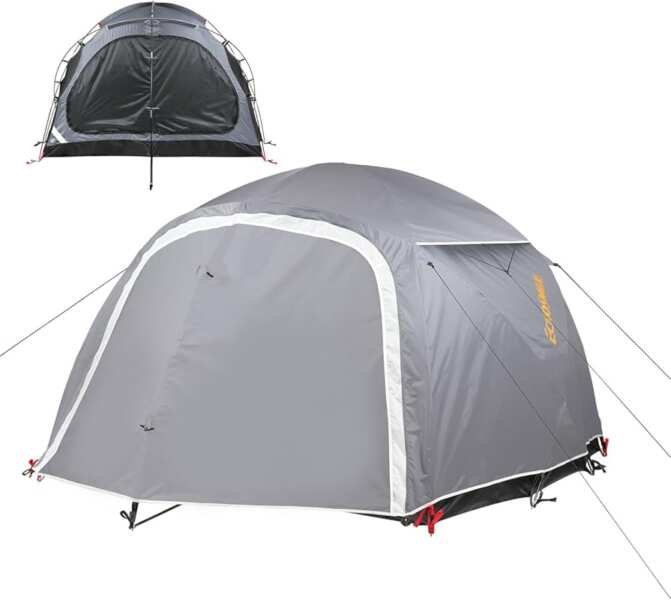 EchoSmile 3/4 Person Waterproof Spacious Dome Tent with Expandable Sto