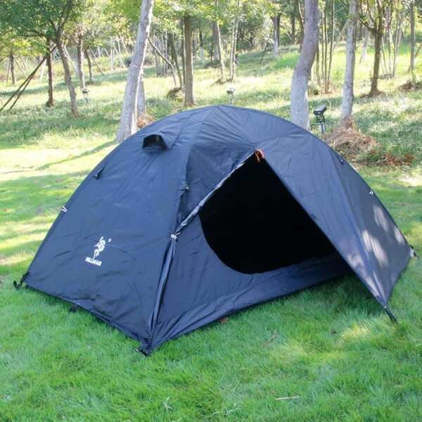HILLMAN 3-Person Waterproof Dome Tent, Easy Setup Lightweight Backpack