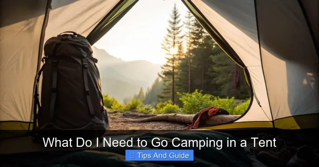 What Do I Need to Go Camping in a Tent What Do I Need to Go Camping in a Tent