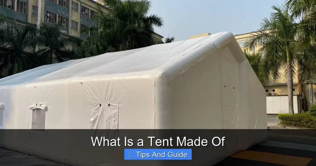 What Is a Tent Made Of What Is a Tent Made Of