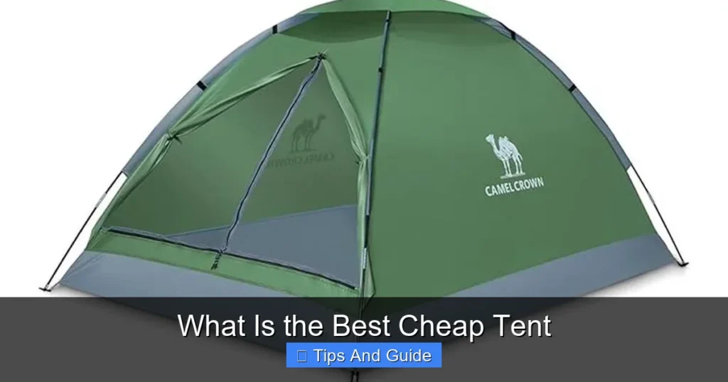 What Is the Best Cheap Tent What Is the Best Cheap Tent