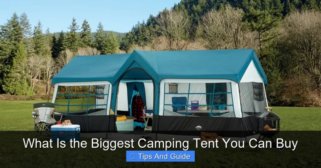 What Is the Biggest Camping Tent You Can Buy What Is the Biggest Camping Tent You Can Buy