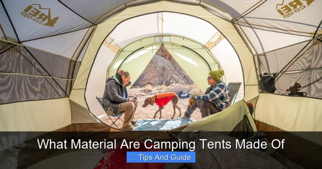 What Material Are Camping Tents Made Of What Material Are Camping Tents Made Of