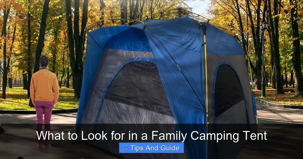What to Look for in a Family Camping Tent