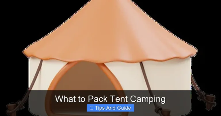 What to Pack Tent Camping
