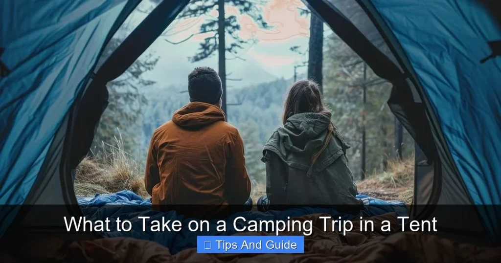 What to Take on a Camping Trip in a Tent What to Take on a Camping Trip in a Tent