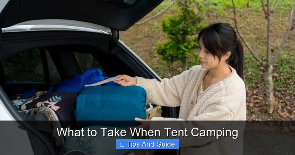 What to Take When Tent Camping What to Take When Tent Camping