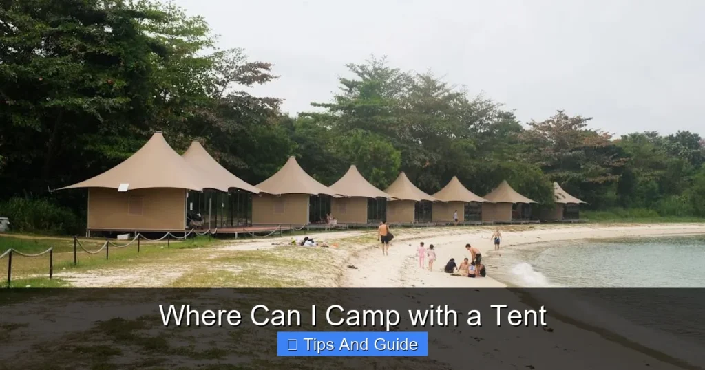 Where Can I Camp with a Tent
