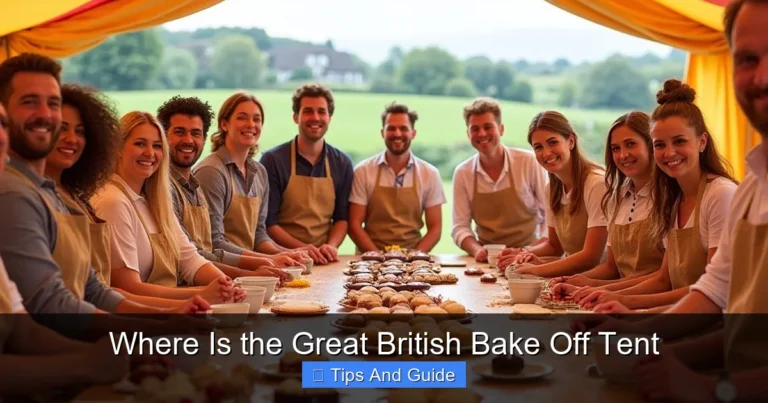Where Is the Great British Bake Off Tent