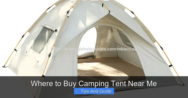 Where to Buy Camping Tent Near Me
