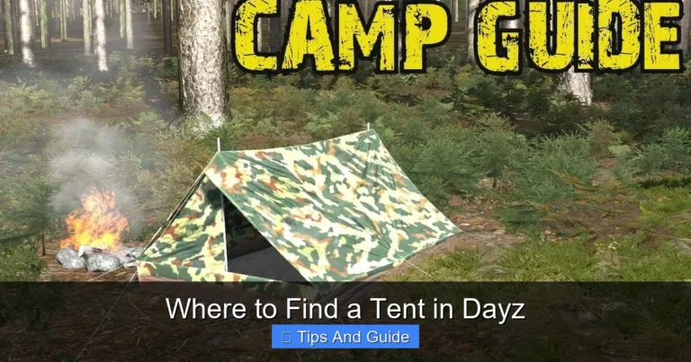 Where to Find a Tent in Dayz