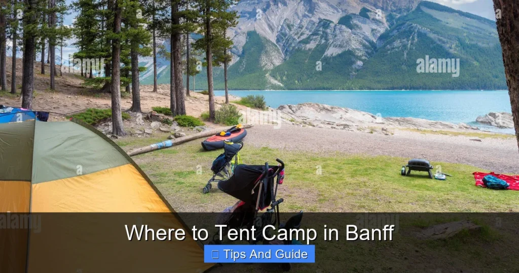 Where to Tent Camp in Banff