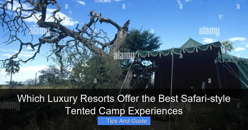 Which Luxury Resorts Offer the Best Safari-style Tented Camp Experiences Which Luxury Resorts Offer the Best Safari-style Tented Camp Experiences